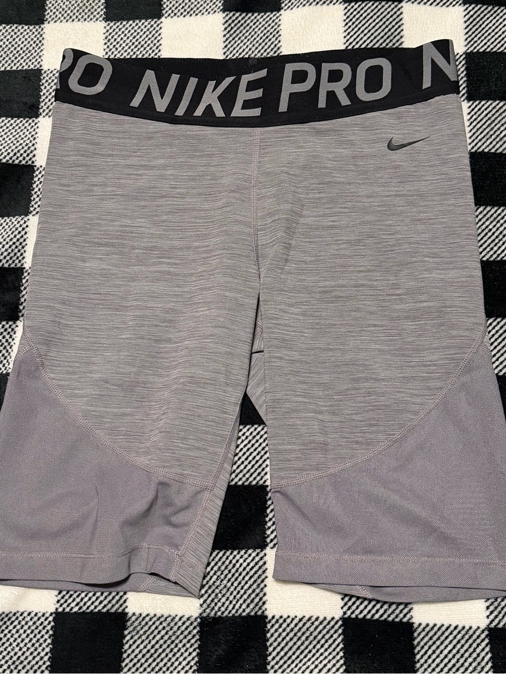 Nike Pro women’s Heather Gray Athletic Compression Shorts